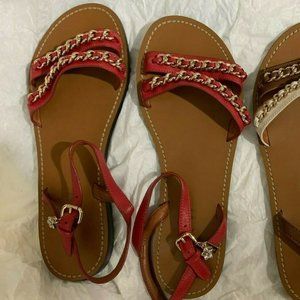 Coach chained Sandals NWoB PRICE FIRM